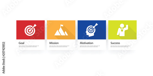 Challenge Infographic Icon Set