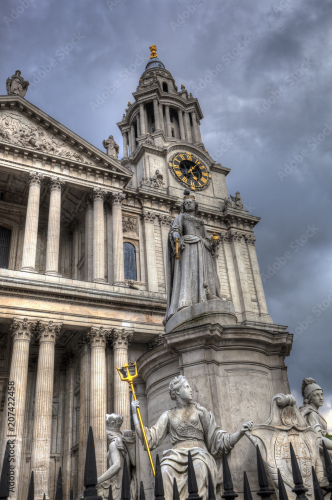 Fototapeta premium St Paul Cathedral, London, Great Britain.