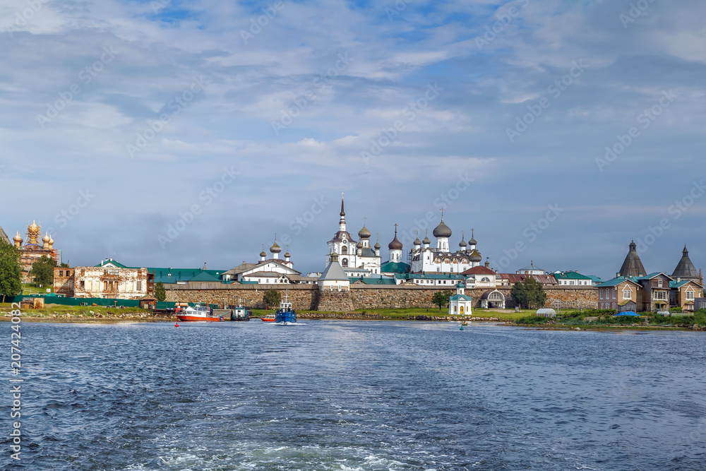 Fototapeta premium Solovetsky Monastery, Russia