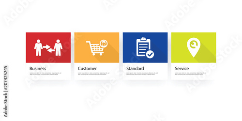 Quality Assurance Infographic Icon Set