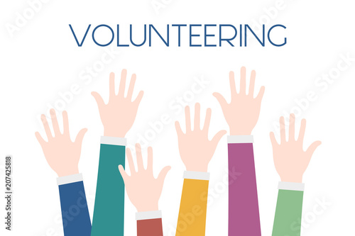 Volunteering - Hands