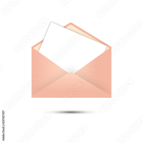 Brief im Umschlag