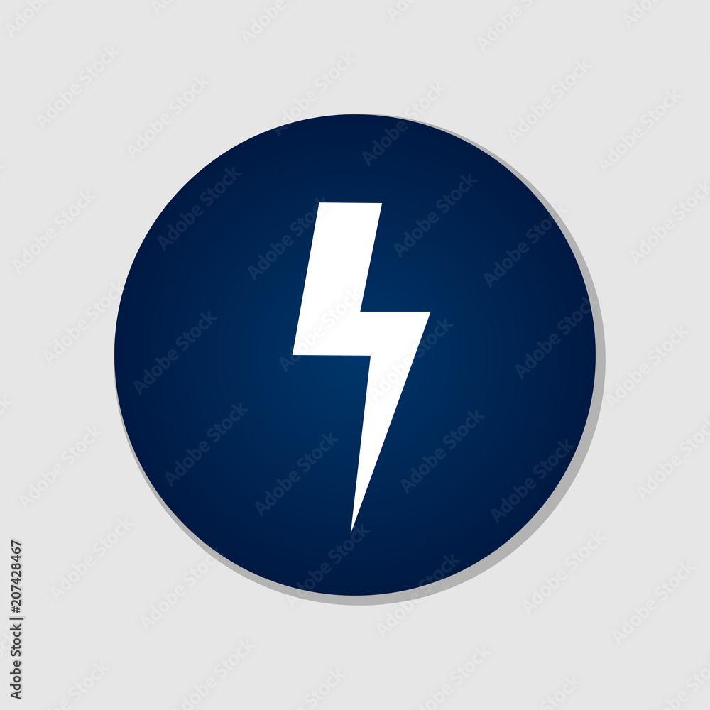 Lightning Icon Vector Design Lightning Icon Vector Design