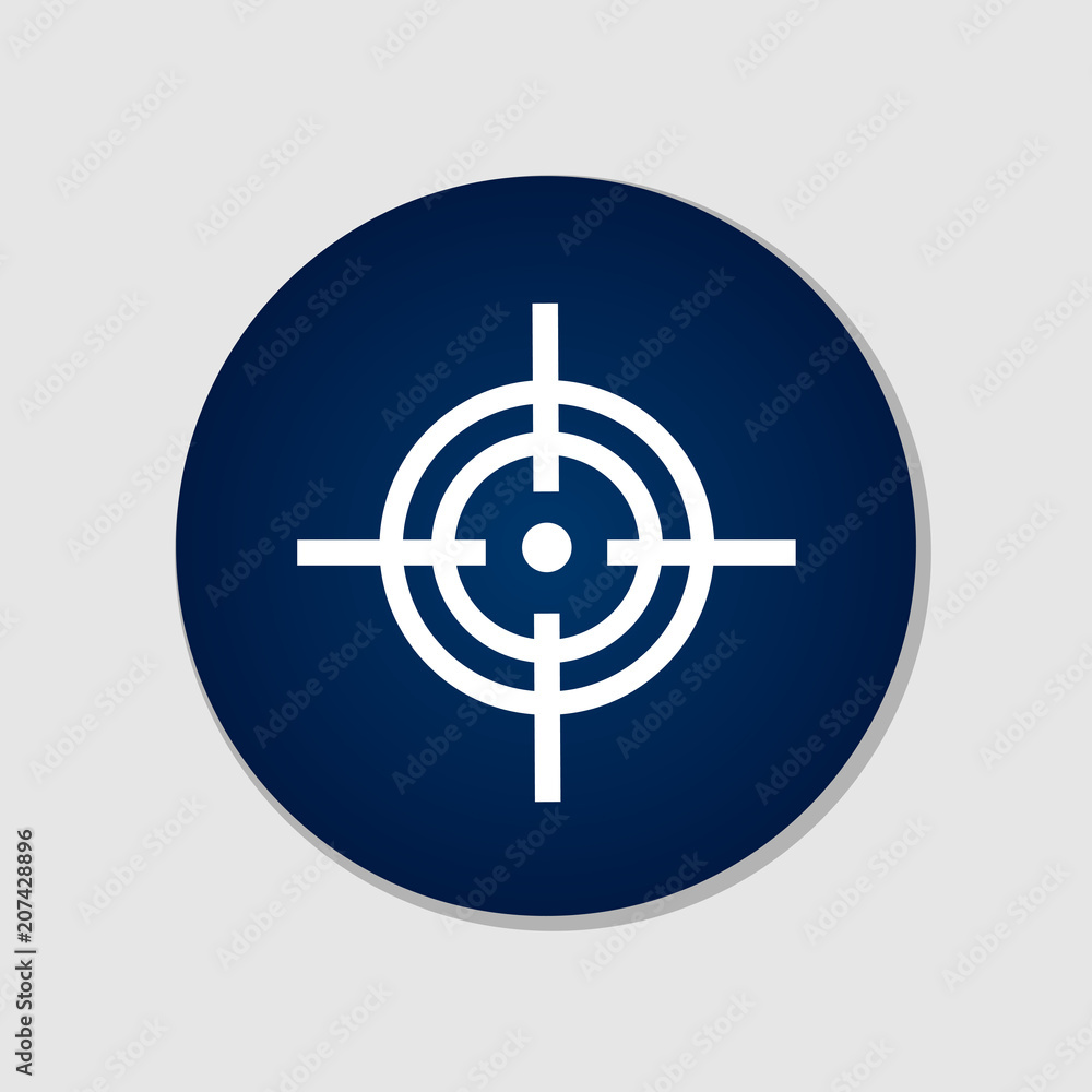 Target Icon Vector Design Target Icon Vector Design