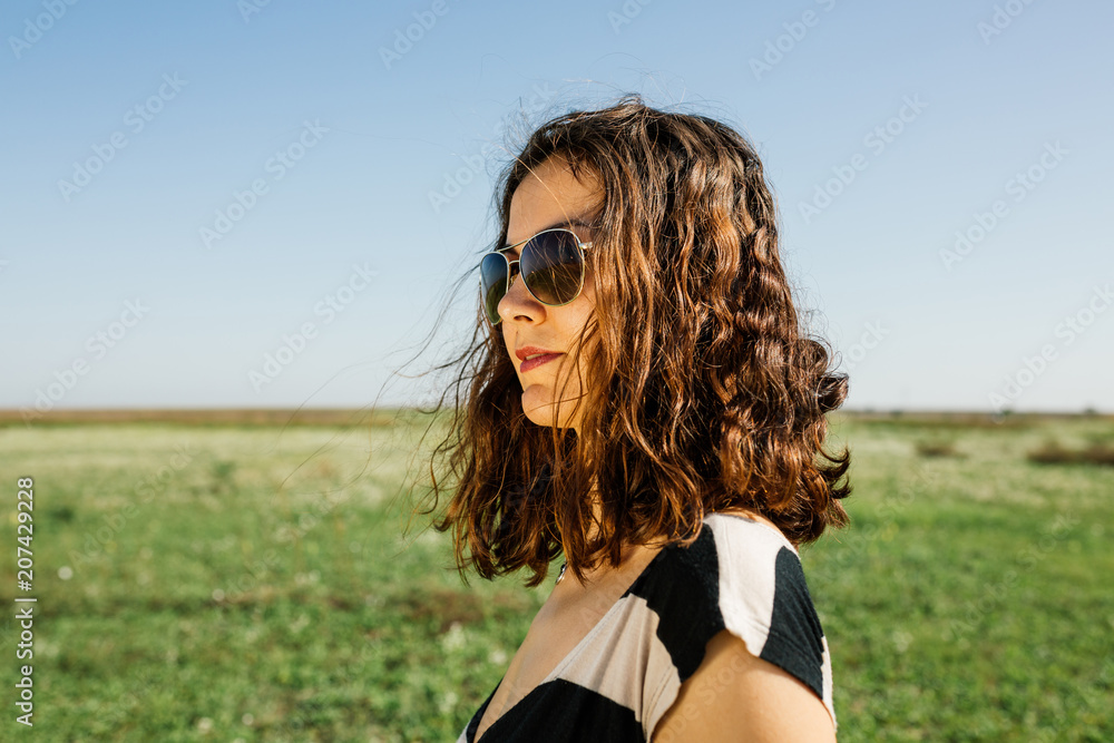 Brunette woman