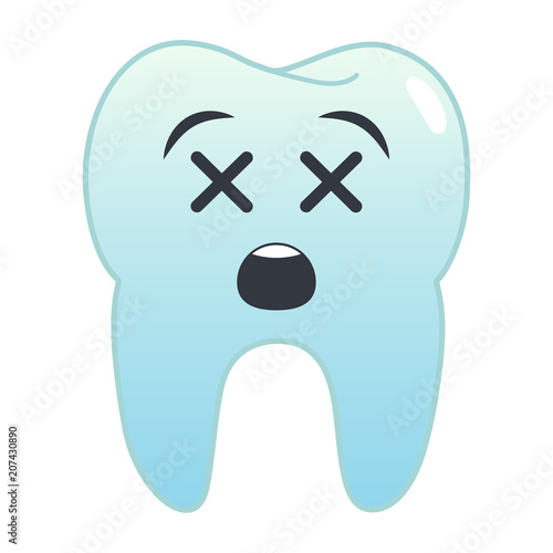 Zahn Emoji - tot