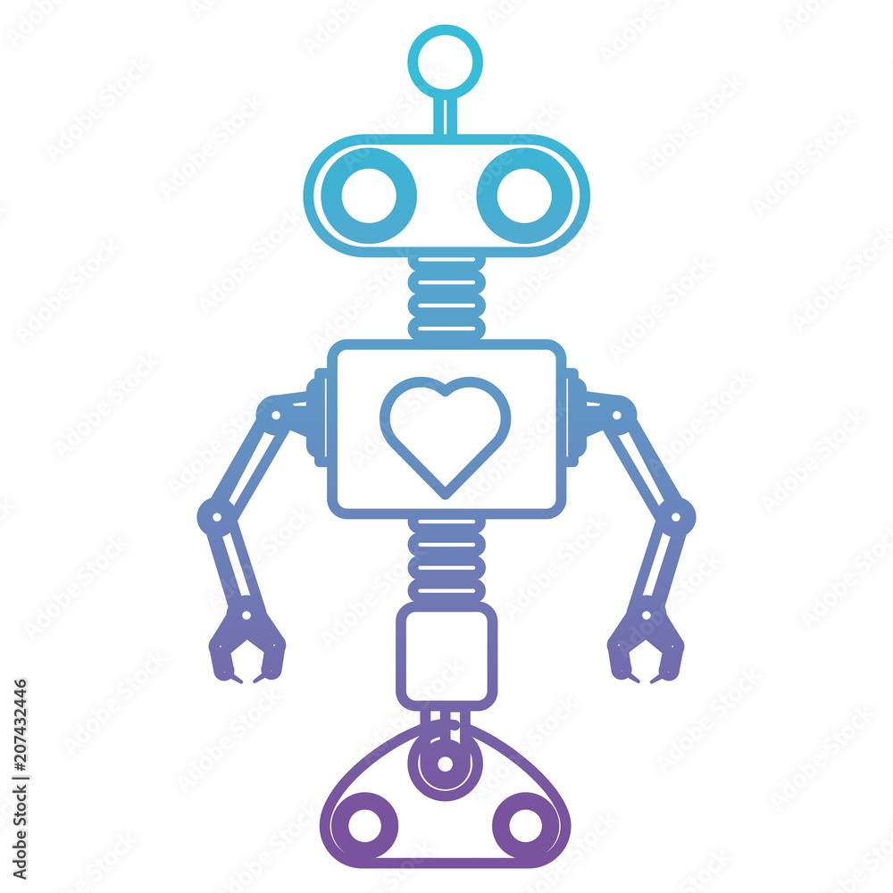 robot machine isolated icon vector illustration design robot machine isolated icon vector illustration design