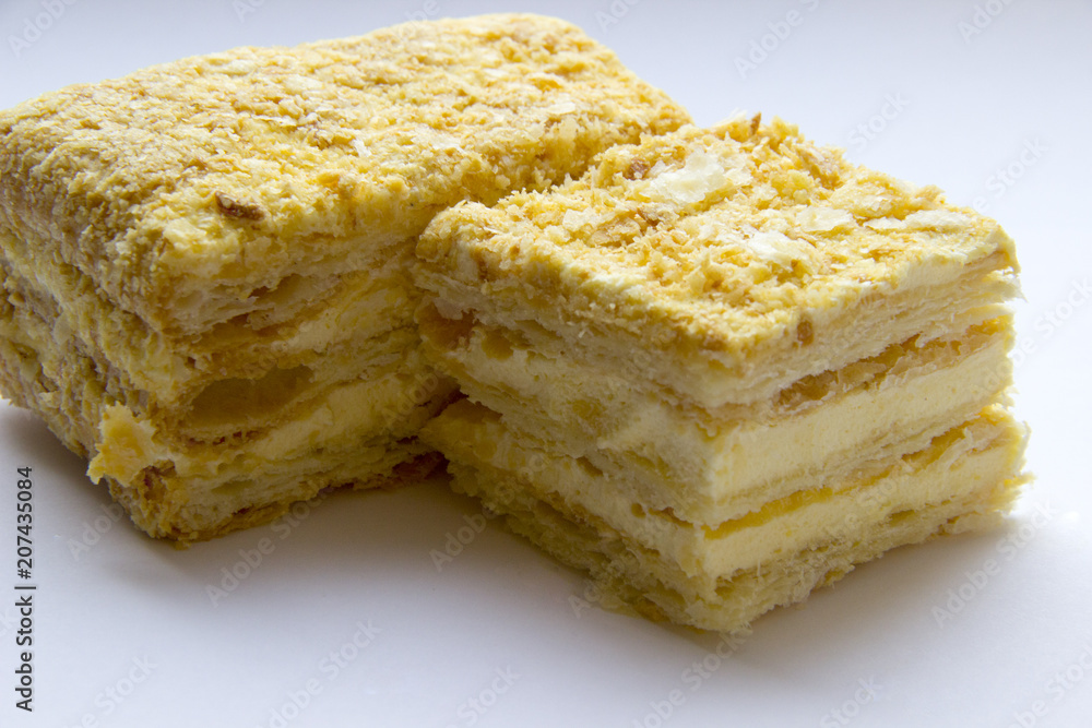 Napoleon cake Napoleon cake