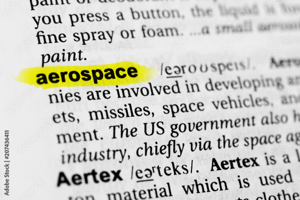 Fototapeta premium Highlighted English word 