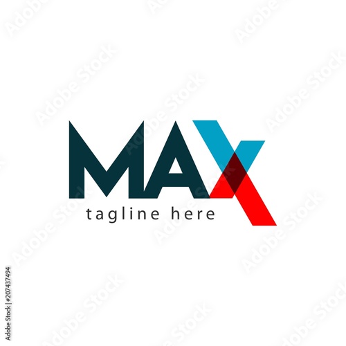 Max Logo Letter Vector Template Design Illustration