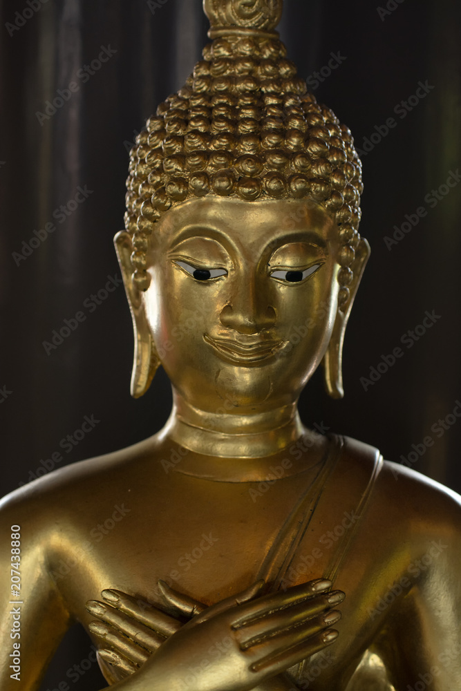 Standing Buddha image ,Buddha image of the Friday
