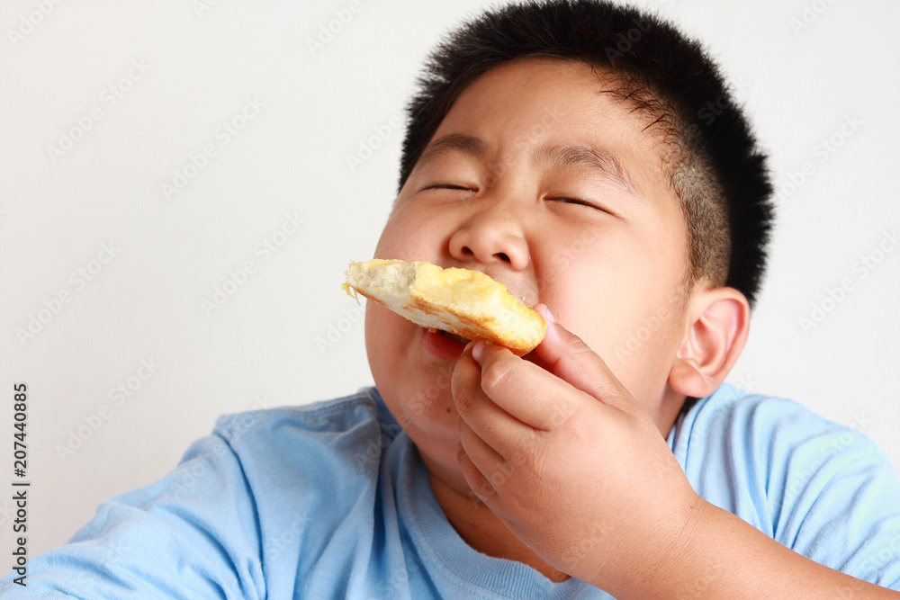 The Fat Boy Too much weight Eat pizza with a lot of dough The Fat Boy Too much weight Eat pizza with a lot of dough