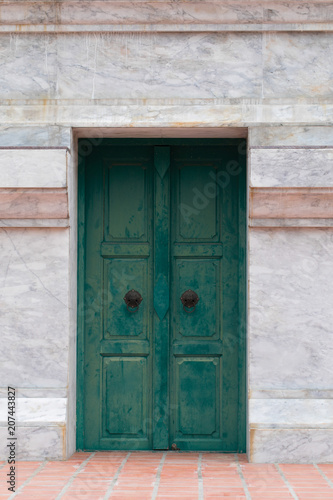 The door is unique in Thailand.