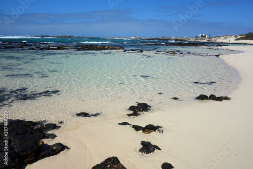 Atlantischer Ozean Fuerteventura Ausblick auf Wellen