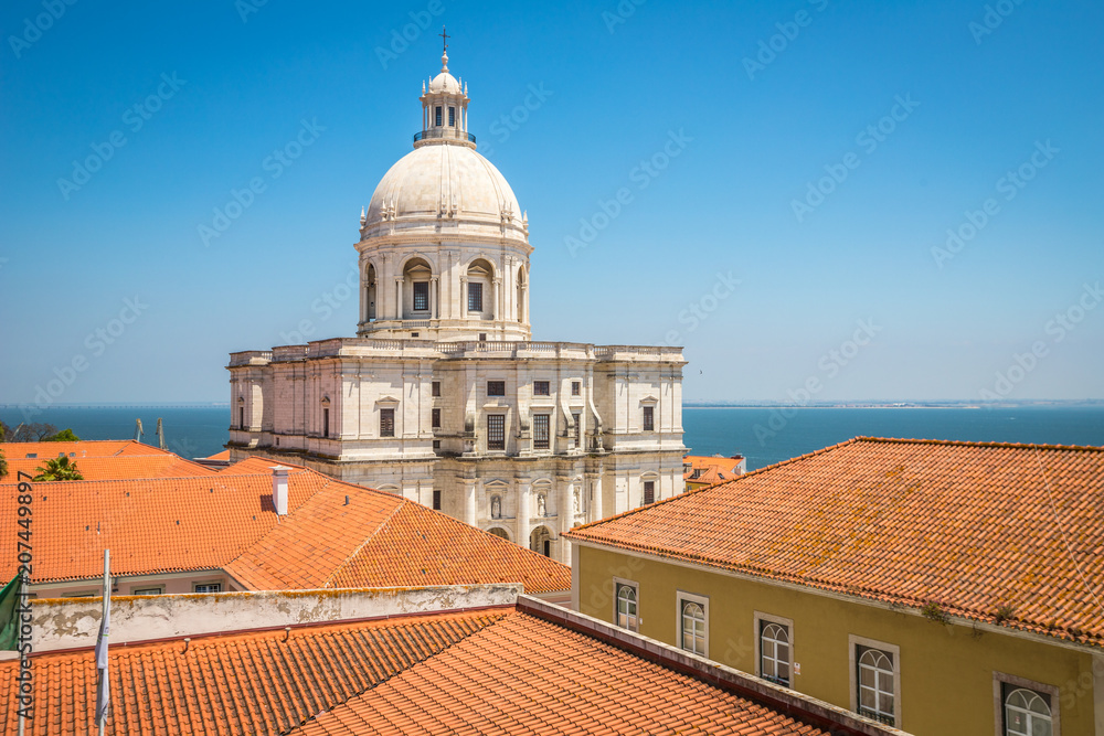 Dome of National Pantheon in Lisbon 