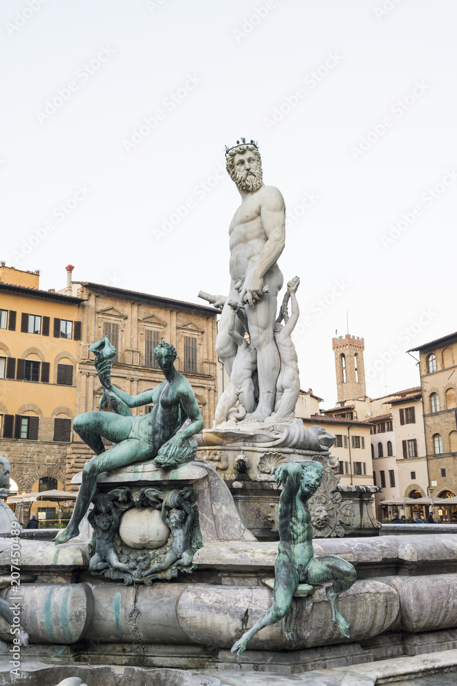 Neptune Fountain in Florence.