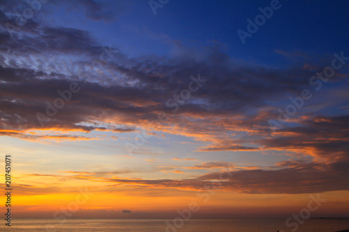 Beautiful sky at twilight time  © YODCHAI