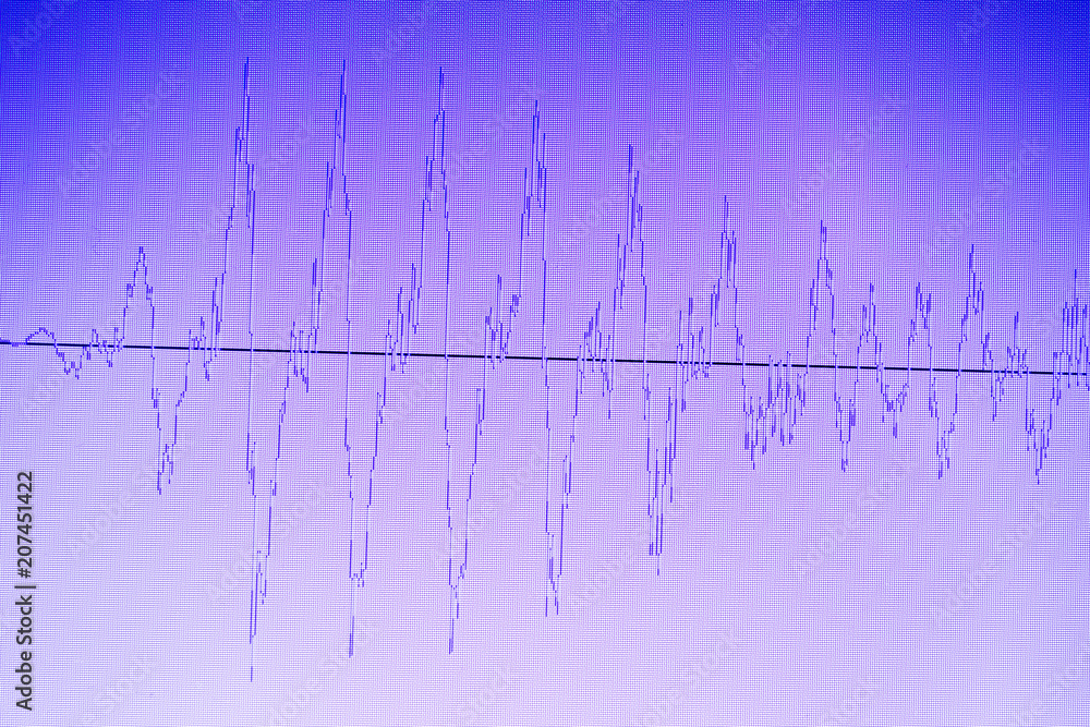 Audio sound wave studio editing Audio sound wave studio editing