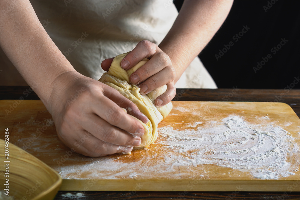 Making a dough