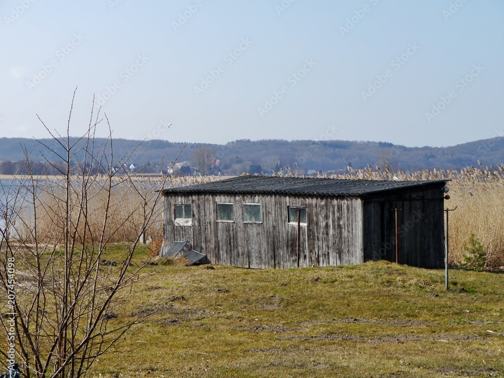 Holzschuppen in Seedorf auf Rügen Holzschuppen in Seedorf auf Rügen