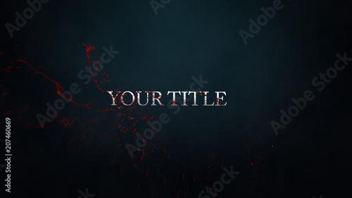 Blood Splash Title