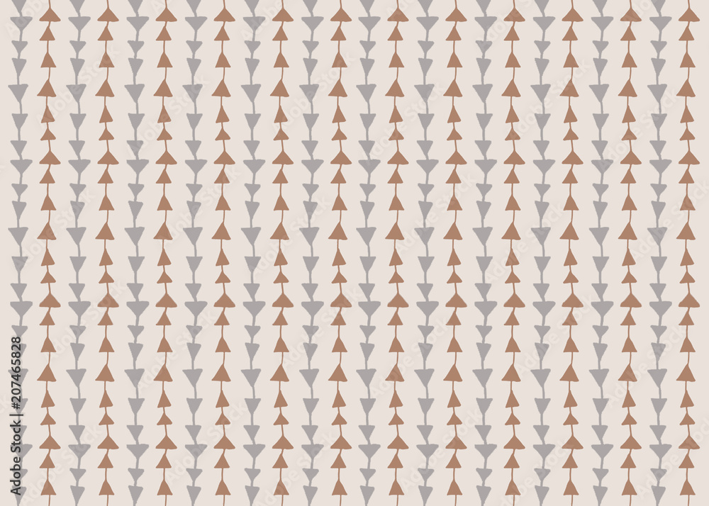 Triangles sur fond beige Triangles sur fond beige