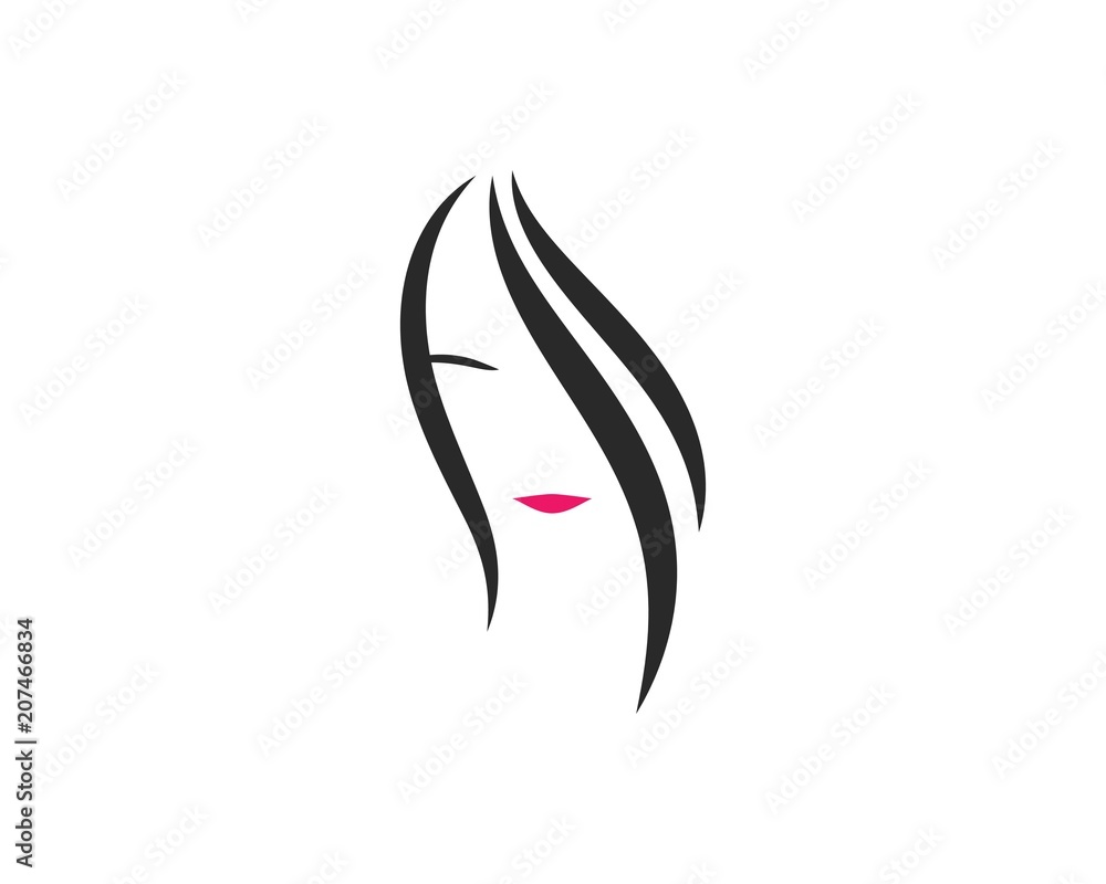 Women face silhouette