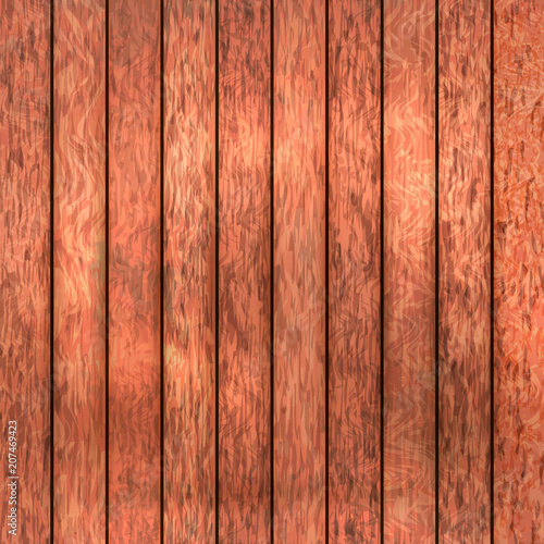 Rustic wood texture background. Brown wooden backdrop. Flat lay layout.  Easy to edit vector design template.