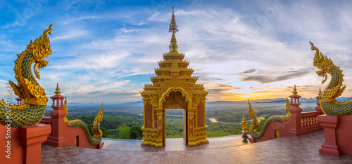 Temple,Wat Pra That Doi Pra Chan Mae Tha ,Lampang Province ,Thailand  on May 25,2018