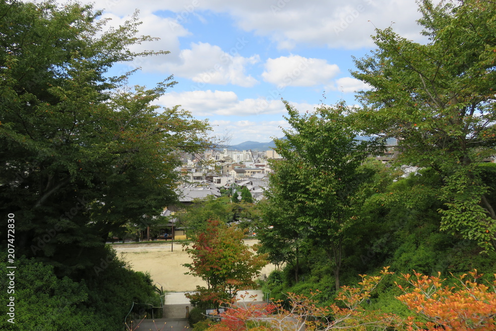 京都の空の風景