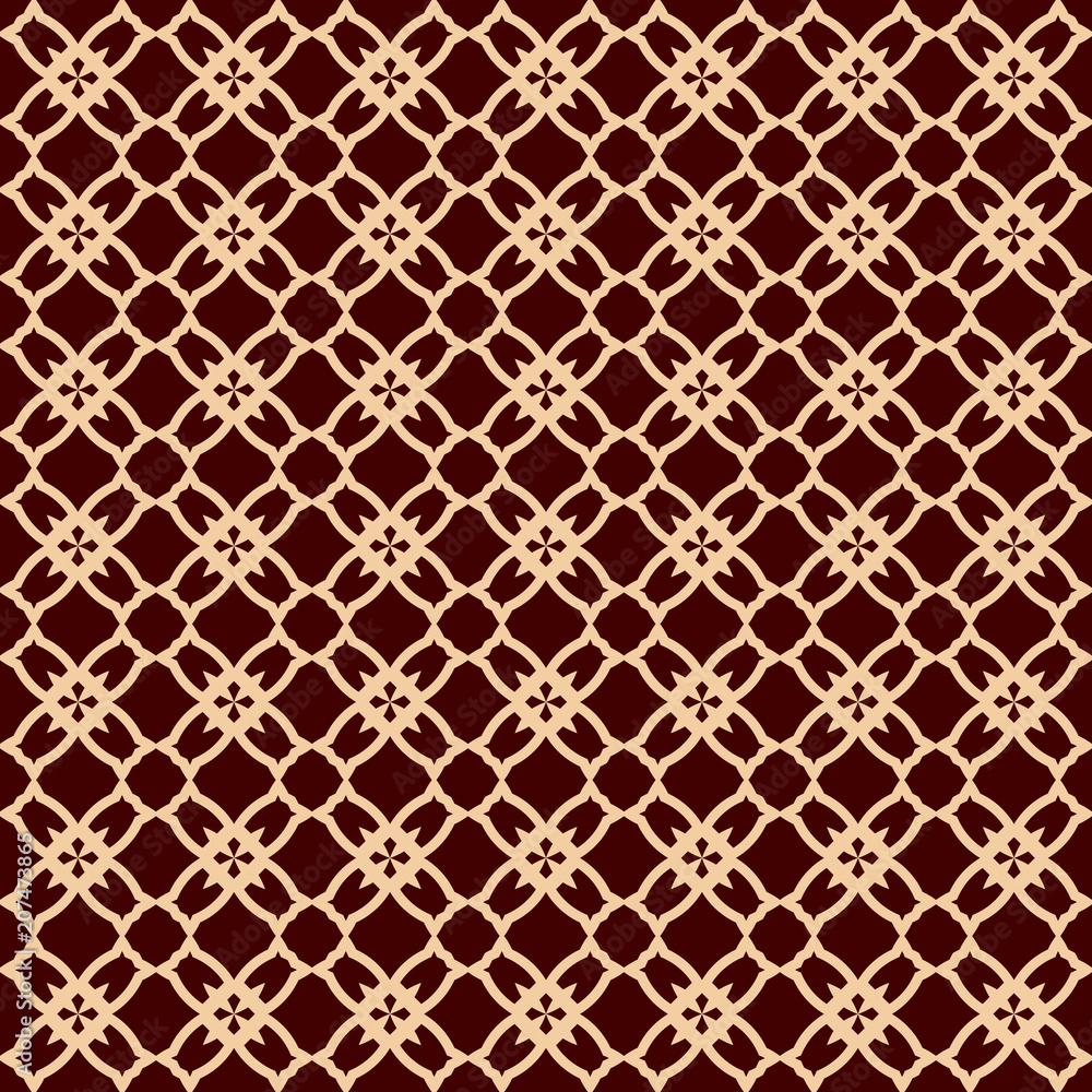 Vector seamless pattern. Modern stylish texture. Repeating linear ornament Vector seamless pattern. Modern stylish texture. Repeating linear ornament
