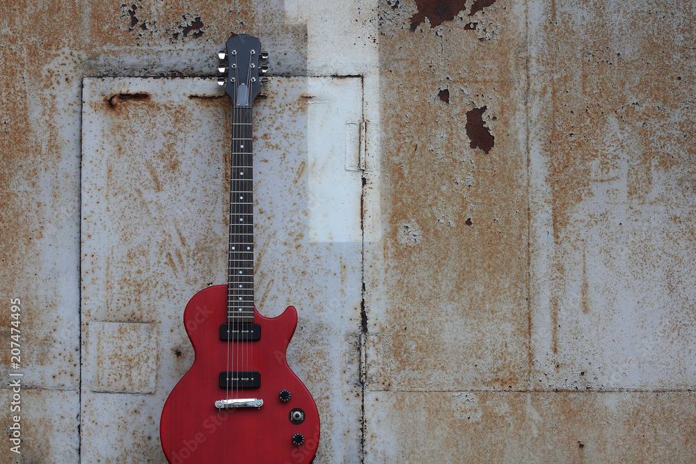 Naklejka premium エレキギター