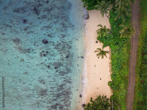 Tropical Beach in Fiji photo