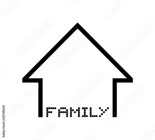 Family home icon