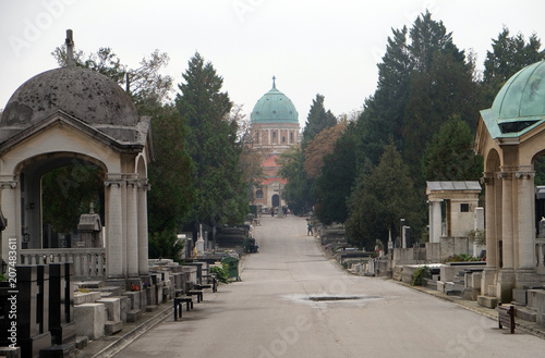 Mirogoj is a cemetery park, one of the most visited tourist spots in Zagreb, Croatia