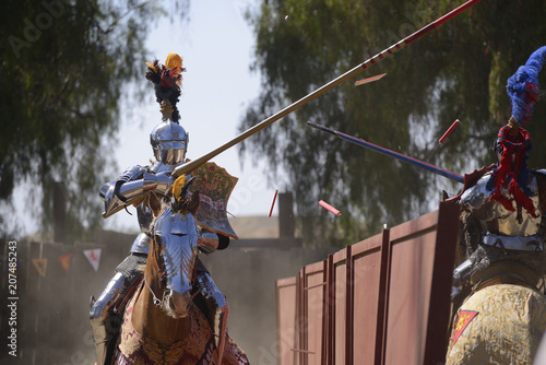 Fotografi Knights in armor