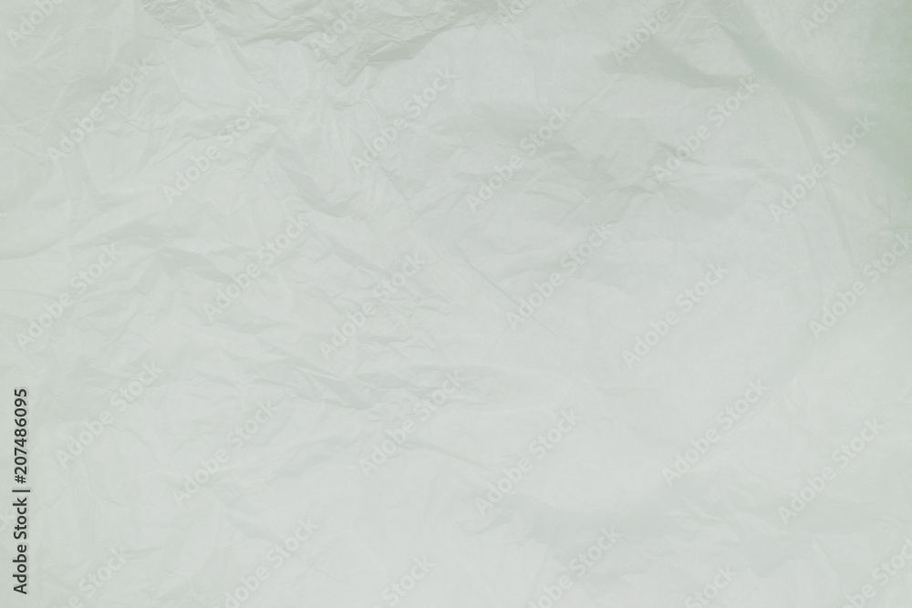 Background of White and Grey Color Crease and Crumpled Paper Surface
