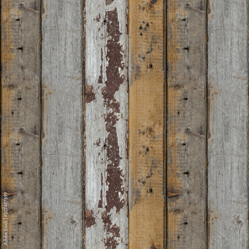 Seamless photo texture of  warm lumber dack photo