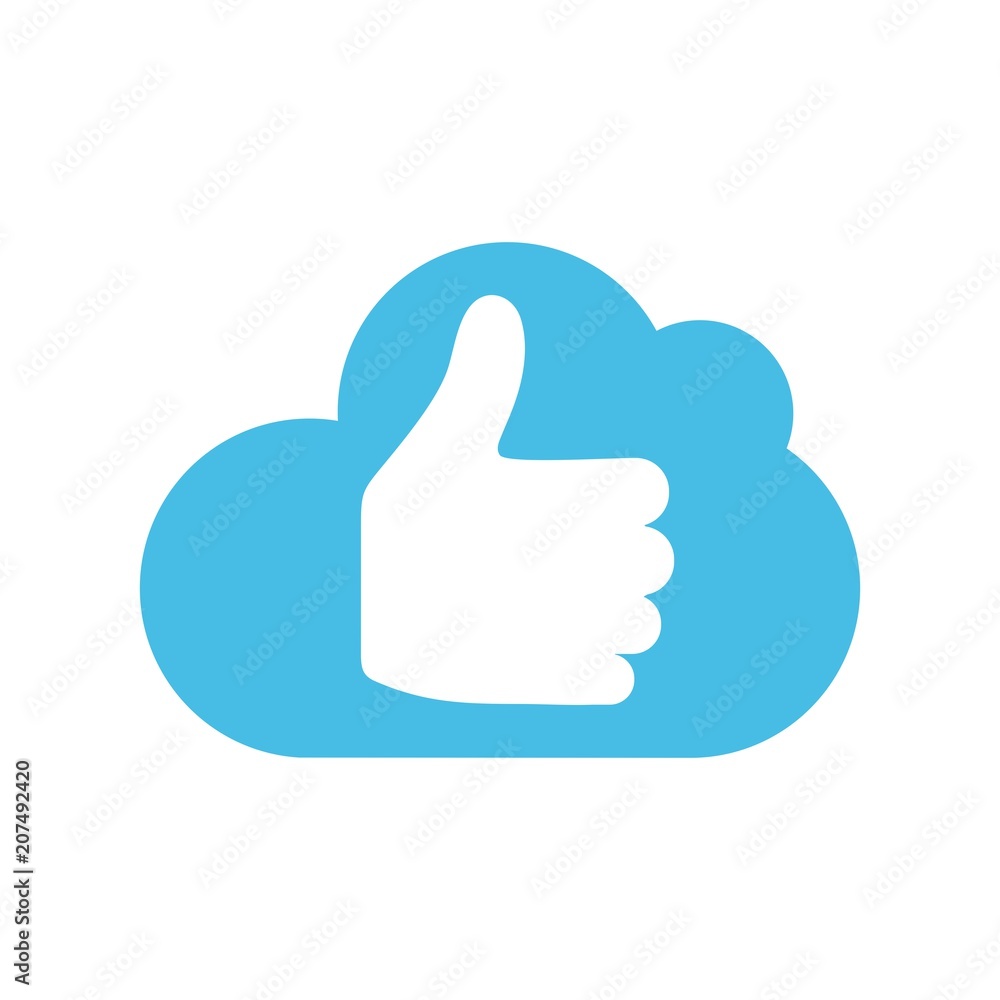 finger logo. hand icon. like symbol. vector eps 10. finger logo. hand icon. like symbol. vector eps 10.
