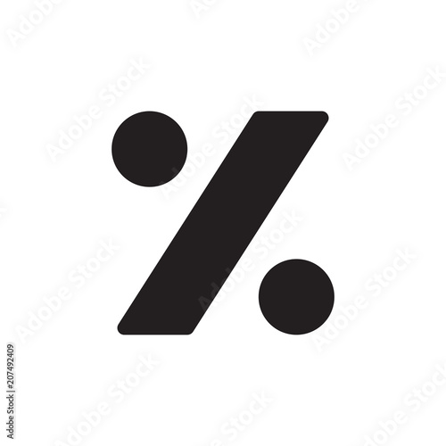 Finance Vector Flat Icon or Button