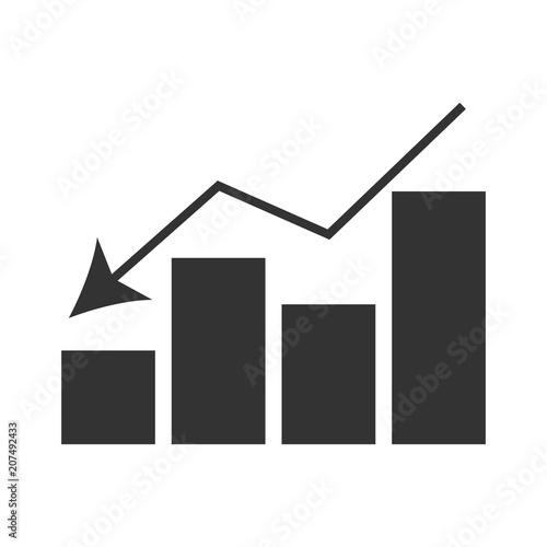 Finance Vector Flat Icon or Button