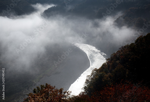 晩秋の那珂川 photo