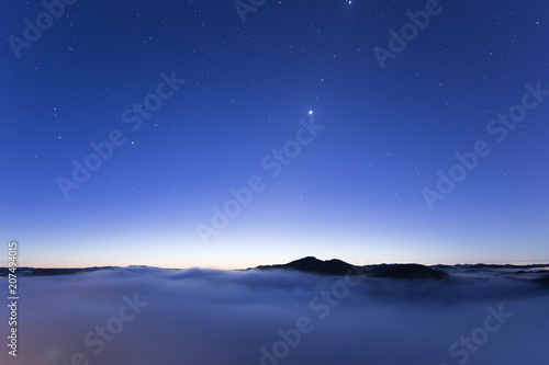 夜明けの一番星