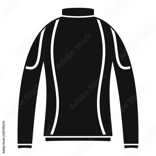 Thermo clothes icon. Simple illustration of thermo clothes vector icon for web design isolated on white background