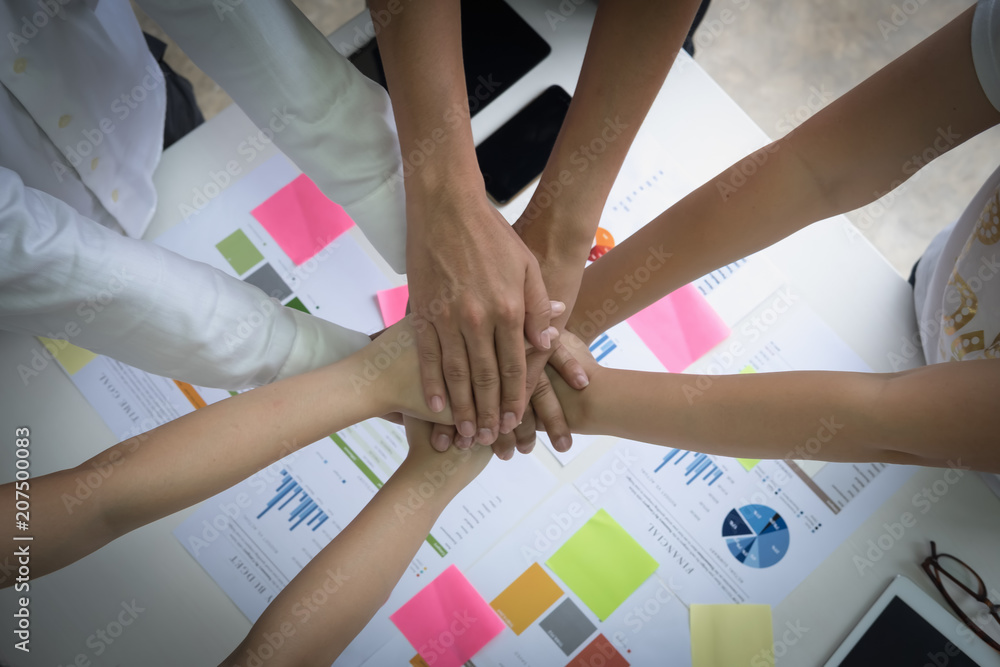 Group business people of Diverse Hands Together Joining Concept and group support teamwork cooperation concept.Team Teamwork Togetherness Collaboration Concept Group business people of Diverse Hands Together Joining Concept and group support teamwork cooperation concept.Team Teamwork Togetherness Collaboration Concept
