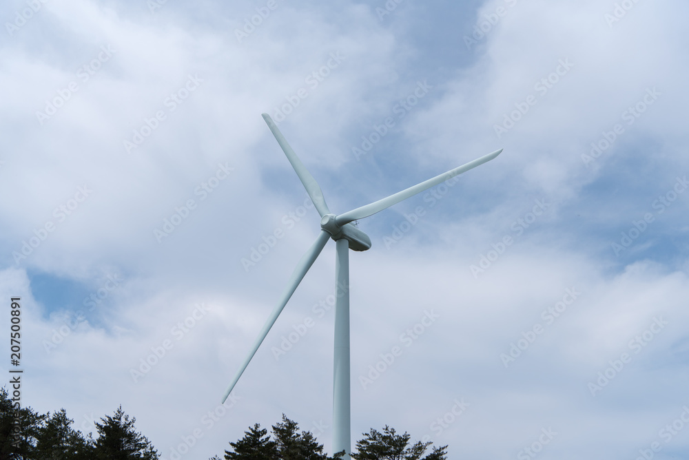 風力発電の風車の羽根 風力発電の風車の羽根