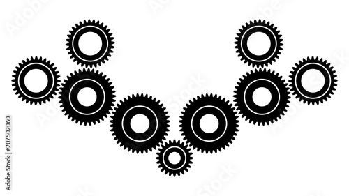 Gear wheels and transmitting power and motion