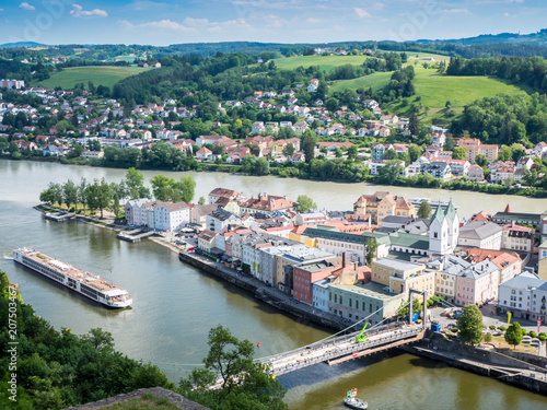 Dreiflüsseeck Passau © Animaflora PicsStock