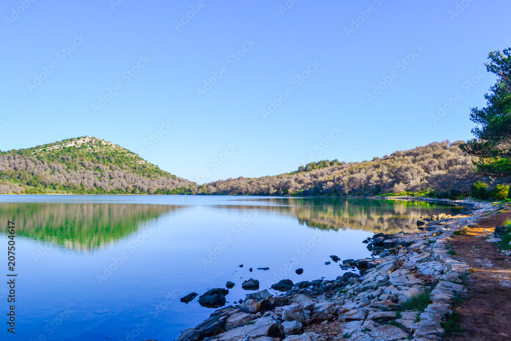 Lake Mir at Telascica National Park in Dugi Otok, Croatia