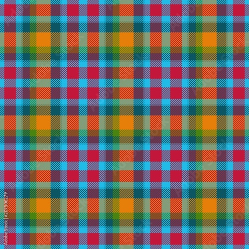 Trendy modern tartan checkered hipster seamless texture pattern
